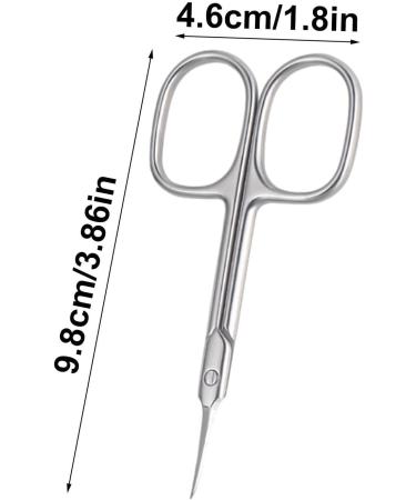 Shakven Eyebrow Scissors for Women Nail Maintenance Toenail and Fingernail Scissor | Multi-Purpose Small Manicure Scissors for Toenail and Fingernail - Buy Online on SooperMarket.com