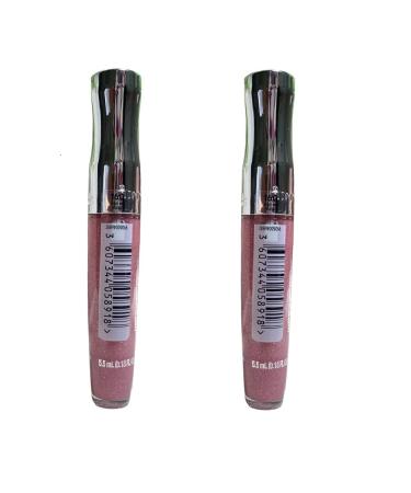 Rimmel Stay Glossy Lip Gloss Set - Stay My Rose 160 (Pack of 2) - Buy Online on SooperMarket.com