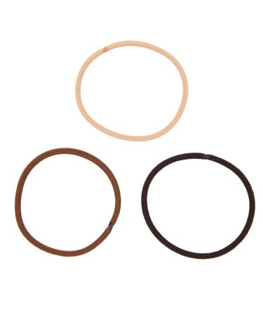 240-Pack Elastic Hair Ties - No Metal Ponytail Holders for Men, Women & Girls - Durable Styling Accessories in Neutral Colors - Buy Online on SooperMarket.com