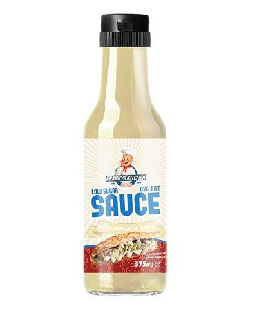 Franky's Bakery Delicious sauces 375ml (Yonnaise) - Healthy sauces with delicious taste and significantly fewer calories - classic grill sauces in different flavors Yonnaise 375 ml (1 Pack)