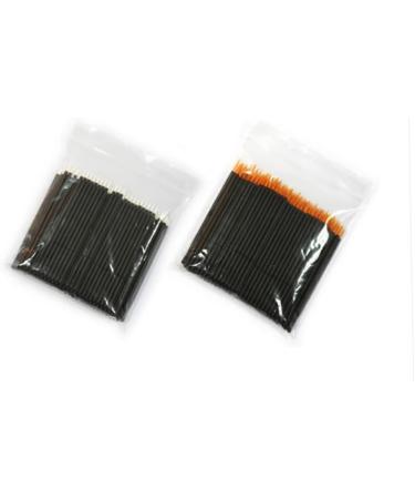 NOLITOY 100pcs Wand Applicator Eyeliner Makeup Brushes Eye Shadow Brush Disposable 15cmX10cm Black - Buy Online on SooperMarket.com