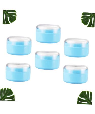 Beavorty 6pcs Kids Travel Set with Makeup Containers and Portable Powder Sieve - Blue - Buy Online on SooperMarket.com