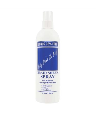 Baby D Be Bald Braid Sheen Spray 12 Oz.