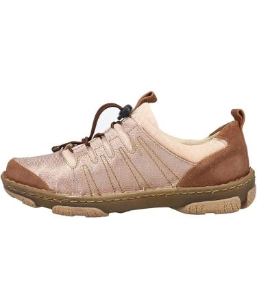 Tony Lama Women's Armida Lace Up Sneakers - Beige Brown | Size 8.5 - Buy Online on SooperMarket.com