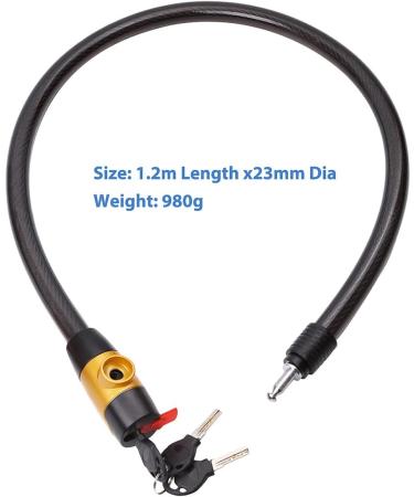 Cable Lock Bike Lock Motorcycle Lock Lock Warehouse  Gate  Very Strong. - Buy Online on SooperMarket.com