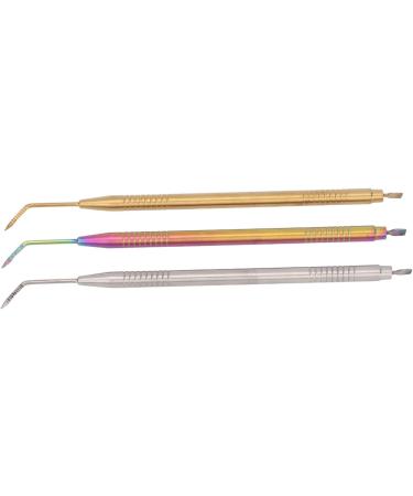 Eyelash Lift Perming Tool Lash 3 Piece Eyelash Separator Tinting Tool with Tail Comb Long Curved Needle Eyelash Duration Lift Tool - Buy Online on SooperMarket.com