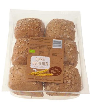 Nur Puur wholemeal spelt rolls 300g 1 pack