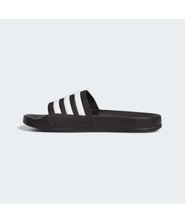 Buy adidas Unisex Kids Adilette Shower Slippers 35 EU - Core Black Ftwr White - International Shipping Available - Buy Online on SooperMarket.com