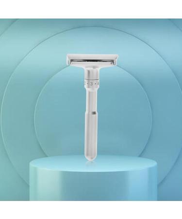Adjustable Safety Razor Zinc Alloy Classic - Perfect Shave with 5 Blades for Men & Women | International Shipping Available - Buy Online on SooperMarket.com