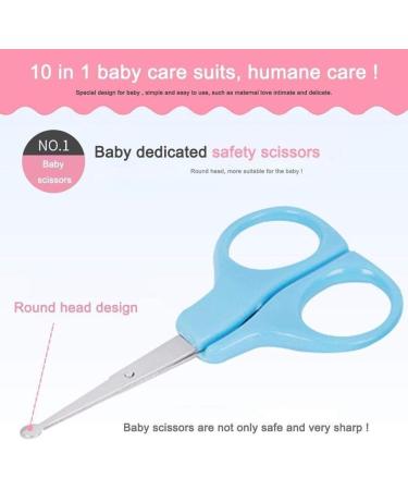 TEEROVA Baby Grooming Kit 10pcs - Newborn Nursery Health Care Set (Pink) - Buy Online on SooperMarket.com