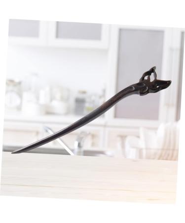 minkissy Japanese Hair Pin Head Pieces for Woman Hair Clip for Women Hair Chopsticks for Women Thick Hair Hair Chopstick Clip Japanese Hair Sticks Steamed Stuffed Bun Hairpin Headgear Ebony - Buy Online on SooperMarket.com