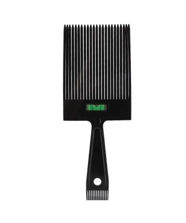 Haircut Comb Flat Top Guide Comb Haircut Clipper Comb Hairdressing Hairstyle Tool for Men Hairstyling (Black)