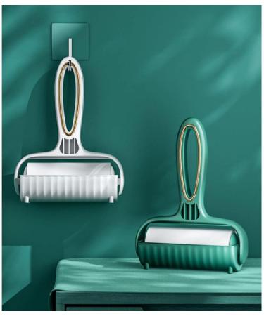Portable Lint Rollers for Pet Hair - 60 Sheet Tearable Brush for Dog & Cat Fur Removal | Eco-Friendly Green Design - Buy Online on SooperMarket.com