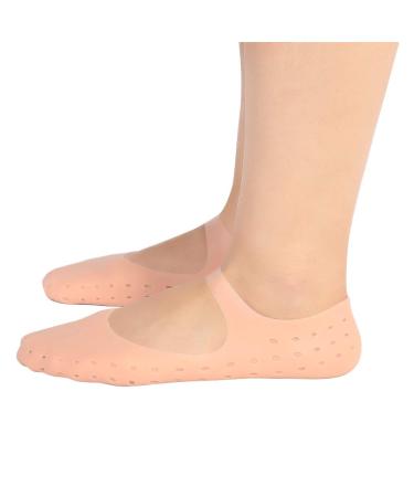 Moisturizing Silicone Socks for Men & Women - Non-Slip Foot Protection & Hydration Anti-Split Silicone Moisturizer Socks (2 Pack) - Buy Online on SooperMarket.com