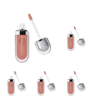 KIKO Milano 3D Hydra Lipgloss 20 | Softening lip gloss for a 3D look (Pack of 5) 20 Chestnut 6.5 millilitre (Pack of 5)