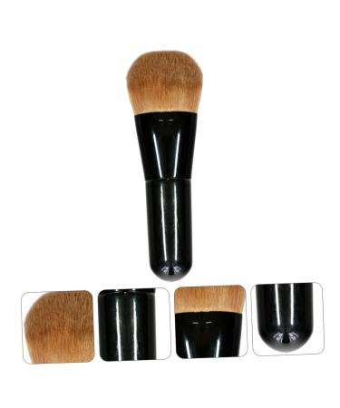 NOLITOY Foundation Brush - Blending Contouring & Exfoliating Makeup Brush for Flawless Application | International Shipping Available - Buy Online on SooperMarket.com