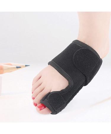 Healeved Bunion Toe Separators Kit - 2 Pairs | Pain Relief & Toe Alignment | Hammer Toe Corrector & Bunion Protector | Black Valgus Toe Sleeve Set - Buy Online on SooperMarket.com