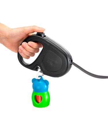 Ferplast Flippy One Dog Leash - 5m Roller Leash for Medium Dogs up to 25kg - Adjustable Locking Black - Buy Online on SooperMarket.com
