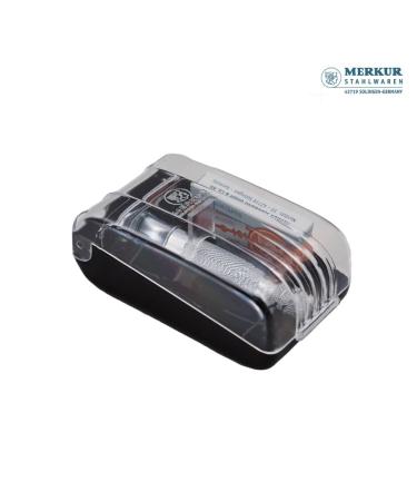 Buy MERKUR 34C Short Handle Classic Safety Razor Set Heavy Duty with 10 Blades for Ultimate Shaving Experience - International Shipping Available - Buy Online on SooperMarket.com
