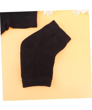 minkissy Pairs feet Cracked Gel Heel Sleeves calcetines para Hombre Dry feet Heel Protector Rough Calluses Mens Stocking Gel Foot Care Man Torn Man - Buy Online on SooperMarket.com