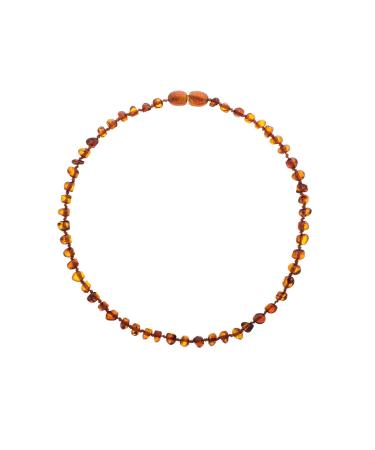Baltic Wonder Baroque Polished Cognac Baltic Necklaces - 100% Authentic Amber - Buy Online on SooperMarket.com
