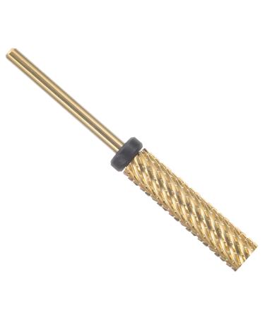 minkissy Drills Cuticle Drill Bits Manicure Supplies Acrylic Drill Bits Nail Tungsten Steel Accessories 0.56x0.56x5.05cm As Shown2