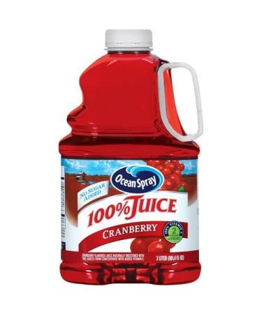 Ocean spray 100 % Cranberry Juice Blend 3 L