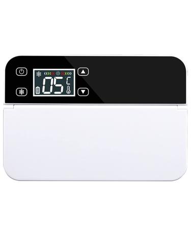 Mini Insulin Cooler Insulin Refrigerator Portable Medicine Fridge with LCD Digital Display 10200mAh Lithium Battery and Handbag White