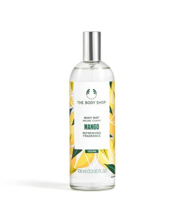 The Body Shop Mango Body Mist Refreshes and Cools with a Fruity Scent Vegan 3.3 oz