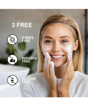 Foaming Facial Cleanser with Hyaluronic Acid | Papaya Moisture Daily Face Wash 150ml - International Shipping Available - Buy Online on SooperMarket.com