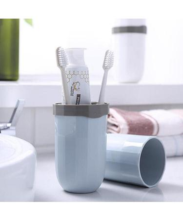 F Fityle 5x Travel Toothbrush Cup - Portable Toothbrush & Toothpaste Storage Box for International Shipping - Buy Online on SooperMarket.com