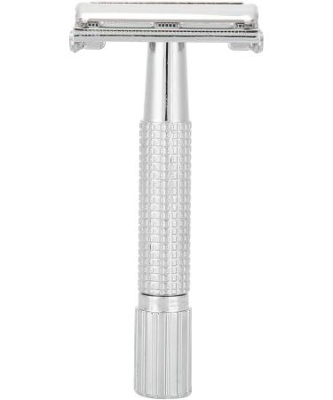 Demeras Razor Straight 11x7x3 - Manual Men's Beard Razor with Double Blade & Case | International Shipping Available - Buy Online on SooperMarket.com