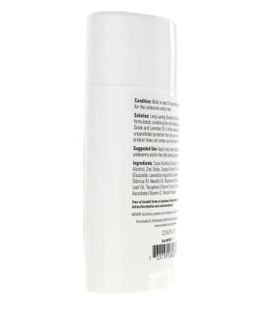 NOW Foods Deodorant Stick Long Lasting 2.2 OZ - Natural Odor Protection - Buy Online on SooperMarket.com