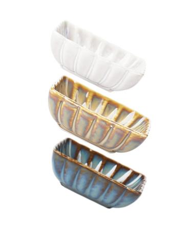 for Storage Condiments Home Sushi Dipping Household Ceramic Square Ketchup Dishes Vinegar Kitchen Serving Porcelain BBQ Mini Snack Bowls Decorative Plates Condiment Side
