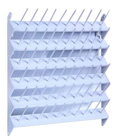 Deluxe Embroidex 60 Spool Cone Thread Stand/Rack Organizer for Sewing and Embroidery Machine Easy Setup