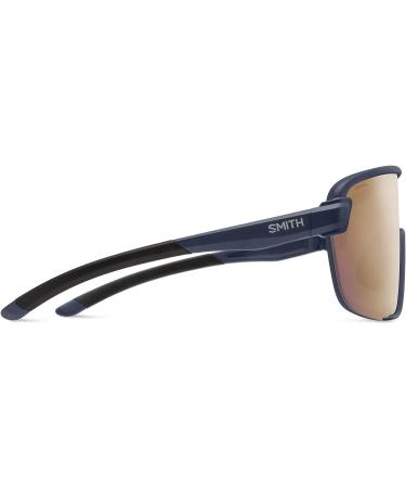 Smith Bobcat Sunglasses Matte French Navy / Chromapop Rose Gold Mirror - One Size - Buy Online on SooperMarket.com