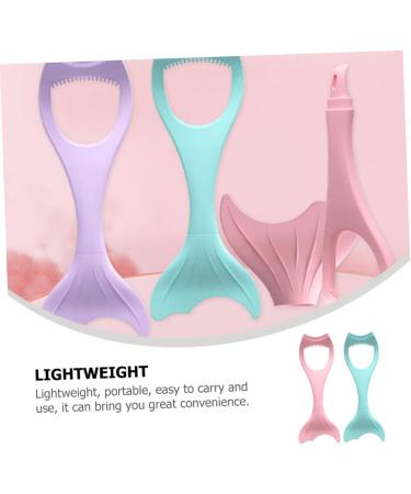 PLAFOPE 2pcs Mascara Brush Tools Eyeshadow Applicator Guard Lash Aid Makeup Tool Multifunction Eyebrow Card - Buy Online on SooperMarket.com