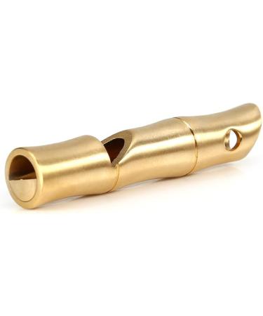 VGEBY 2Pcs Mini Survival Brass Whistles for Camping Hiking - Loud Signal Whistles - Buy Online on SooperMarket.com