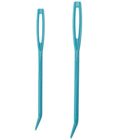 Clover Super Jumbo Tapestry Needle Set, 18-22, Blue 18-22 Blue