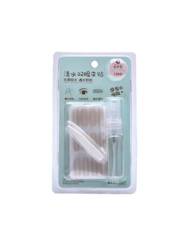Lewpox Double Eyelid Tape Invisible Double Eyelid Sticker Droopy Eyelid Tape Strips for Eyelid Lifting without Surgery 120Pcs