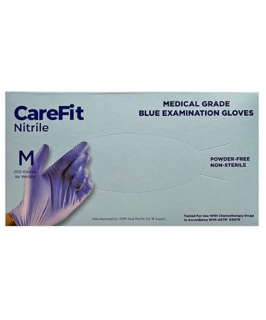 WRP CareFit Chemotherapy Nitrile Exam Gloves - Large (2 000 Gloves) Medium