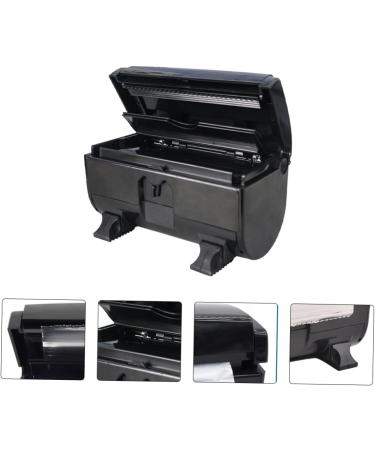 3 Pcs Tin Foil Hairdressing Foil Cutting Machine Fold Aluminium Foil Hairdressing Foil Dispenser Bin Organizer Manicure Nail Clippers Abs Environmental Protection Material Blackx3pcs 17x9cmx3pcs - Buy Online on SooperMarket.com
