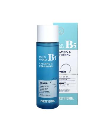 PS.PRETTYSKIN Hydra B5 Toner for Calming & Repairing-Hydrating Facial Toner-Face Toner Korean Alcohol Free 205ml/ 6.93 Fl Oz