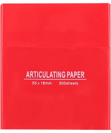 Buy 300 Soft Dental Anticultivation Papers - Orthodontic Care Strips | Red-Blue Bisper Dental Stripes for Tooth Care - Buy Online on SooperMarket.com