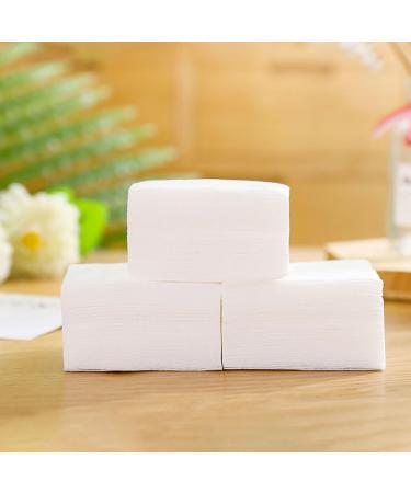 1200 Pcs Makeup Remover Pads - Lint-Free Face Cleaning & Nail Polish Remover Cotton Pads for Perfect Skin Care - Buy Online on SooperMarket.com