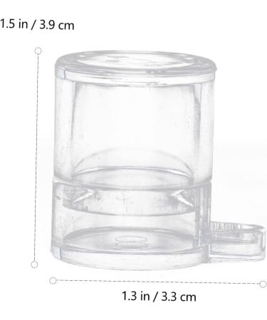 BELLIFFY 2pcs Ant Water Feeder Transparent Ant Water Feeding Bowl Ant Drinking Tool Mini Ant Feeder Acrylic - Buy Online on SooperMarket.com
