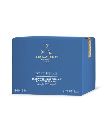 Buy Aromatherapy Associates Deep Relax Body Treatment | Nourishing Body Cream with Vetivert Chamomile & Sandalwood - Soothes & Moisturizes Skin (6.76 oz) | International Shipping Available - Buy Online on SooperMarket.com