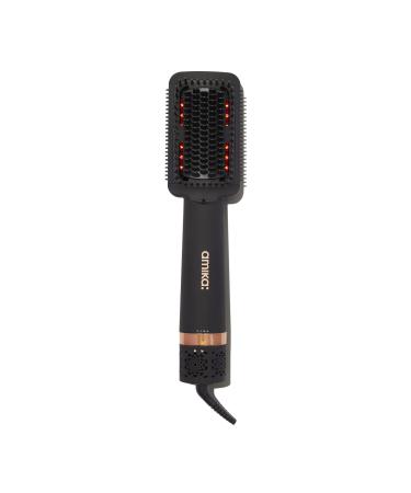 Double agent 2-in-1 straightening blow dryer brush | amika