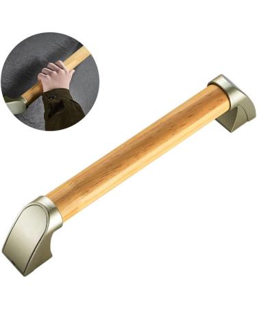 Shower Grab Bar Wooden Bathroom Balance Hand Grips Non Slip Safety Handrail 17inch armrest - Buy Online on SooperMarket.com