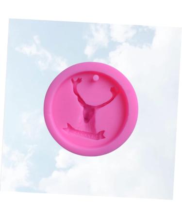 HAPINARY DIY Reindeer Candy Mold Chocolate Candy Molds Xmas Candy Cakesicles Mold Candles for Cake Christmas Candle Moulds Christmas Chocolate Molds Chocolate Silicone Molds 3D Gift Soap Violet 9.00X9.00X2.70CM - Buy Online on SooperMarket.com